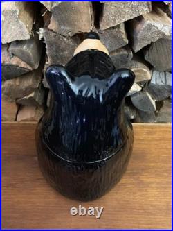 Big Sky Carvers Bearfoots Black Bear Cookie Jar Bear Foots Jeff Fleming Cabin