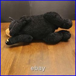 Big Sky Carvers Bearfoots Black Bears Vintage Large Laying Down Plush 24