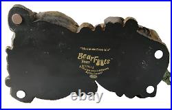 Big Sky Carvers Bearfoots MOUNTAIN FOUNTAIN Bear Statue By Jeff Fleming NO PUMP