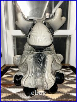 Big Sky Carvers Bearfoots Moose Cookie Jar, Phyllis Driscoll, RARE