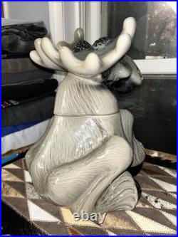 Big Sky Carvers Bearfoots Moose Cookie Jar, Phyllis Driscoll, RARE