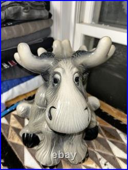 Big Sky Carvers Bearfoots Moose Cookie Jar, Phyllis Driscoll, RARE