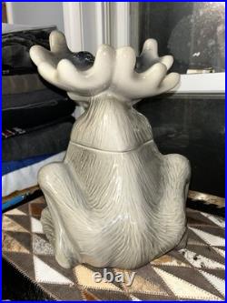 Big Sky Carvers Bearfoots Moose Cookie Jar, Phyllis Driscoll, RARE