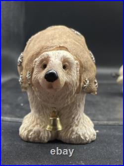 Big Sky Carvers Bearfoots Polartivity II Phyllis Driscol 3 Pc Nativity In Box