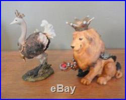Big Sky Carvers (Bearfoots) Safari Nativity (Beartivity Line) Preowned / Rare