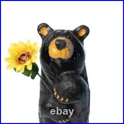 Big Sky Carvers Bearfoots Sunny Greetings Grand Bear Figurine Rustic Bear Home