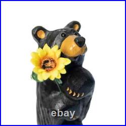 Big Sky Carvers Bearfoots Sunny Greetings Grand Bear Figurine Rustic Bear Home