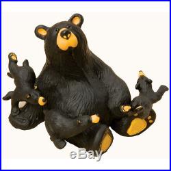 Big Sky Carvers Bearfoots The Chase Bear Figurineby Jeff Fleming #50190