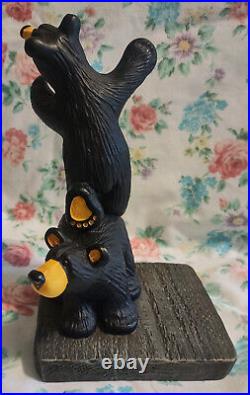 Big Sky Carvers Bearfoots Trilogy Bookends Jeff Fleming Bear Figurine 0104 / 772