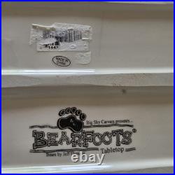 Big Sky Carvers Bearfoots Woodie Woody Wagon Cookie Jar Jeff Fleming Cabin