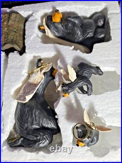Big Sky Carvers Beartivity 7 pc Set #50410 In Original Box Nativity