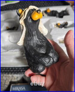 Big Sky Carvers Beartivity 7 pc Set #50410 In Original Box Nativity