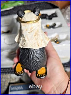 Big Sky Carvers Beartivity 7 pc Set #50410 In Original Box Nativity