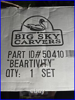Big Sky Carvers Beartivity 7 pc Set #50410 In Original Box Nativity