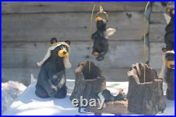 Big Sky Carvers Beartivity 7 pc Set #50410 In Original Box Nativity B10