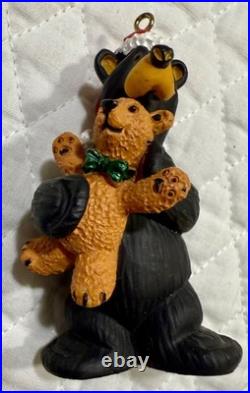 Big Sky Carvers Beartivity 9pc Set 50410 In Original Box Nativity 2 extra pieces