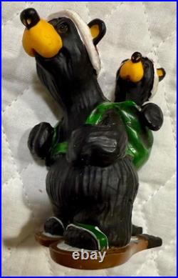 Big Sky Carvers Beartivity 9pc Set 50410 In Original Box Nativity 2 extra pieces