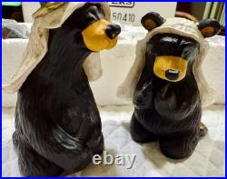 Big Sky Carvers Beartivity 9pc Set 50410 In Original Box Nativity 2 extra pieces