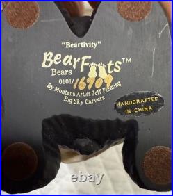 Big Sky Carvers Beartivity 9pc Set 50410 In Original Box Nativity 2 extra pieces