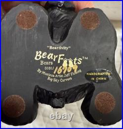 Big Sky Carvers Beartivity 9pc Set 50410 In Original Box Nativity 2 extra pieces