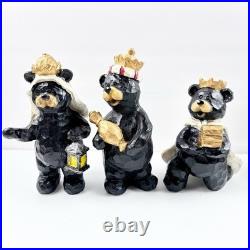 Big Sky Carvers Beartivity Bearfoots Nativity 7 Piece