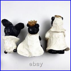 Big Sky Carvers Beartivity Bearfoots Nativity 7 Piece