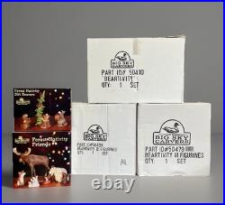 Big Sky Carvers Beartivity I, II, &III Bearfoots Nativity + Forest Nativity Sets