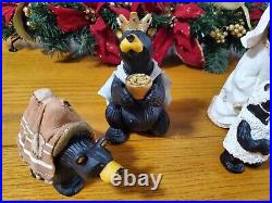 Big Sky Carvers Beartivity II 5 Figurines Set NEW