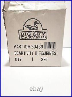 Big Sky Carvers Beartivity II Figurine Set Brand New NIB 50439