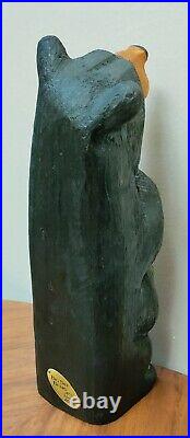 Big Sky Carvers Big Sky Bears 12 Carved Wooden Bear withFish Jeff Fleming Montana