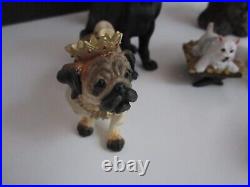 Big Sky Carvers Big Sky Canine Dogtivity Dog Nativity Figures 9 Piece Rare