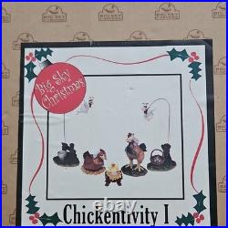 Big Sky Carvers Big Sky Christmas Chickentivity I & II Artist Designed Set