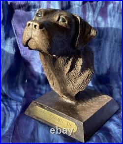 Big Sky Carvers Birds Comin In Labrador retriever sculpture Bradford Williams