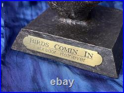 Big Sky Carvers Birds Comin In Labrador retriever sculpture Bradford Williams