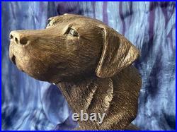 Big Sky Carvers Birds Comin In Labrador retriever sculpture Bradford Williams