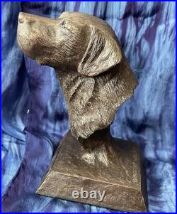 Big Sky Carvers Birds Comin In Labrador retriever sculpture Bradford Williams