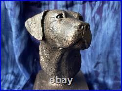Big Sky Carvers Birds Comin In Labrador retriever sculpture Bradford Williams
