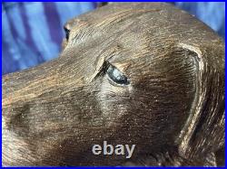 Big Sky Carvers Birds Comin In Labrador retriever sculpture Bradford Williams