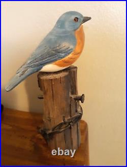 Big Sky Carvers Bluebird Master Wood Carvings Edition 316/2500
