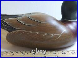 Big Sky Carvers Bozeman Montana Wood Mallard Duck Signed 16.5 Limited 6/8