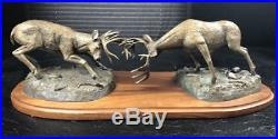Big Sky Carvers Bronze Sculpture Dominance 2001 Bradford Williams 387/1950
