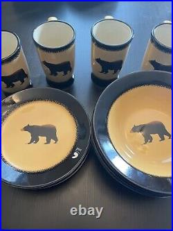 Big Sky Carvers Brushwerks Bear plate set