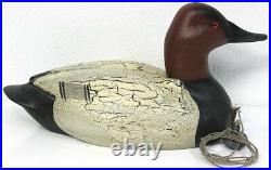 Big Sky Carvers By Larry Houser Carved Canvasback and Hand Painted (RCR)