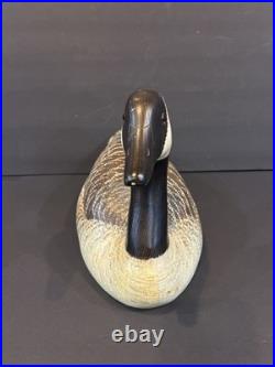 Big Sky Carvers Canada Goose Decoy. Signed S. S. Huntsman. Hand Carved & Painte
