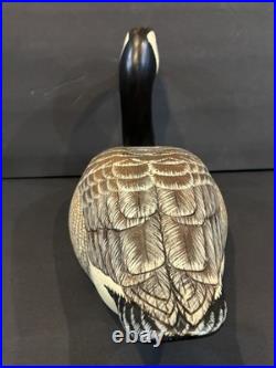Big Sky Carvers Canada Goose Decoy. Signed S. S. Huntsman. Hand Carved & Painte
