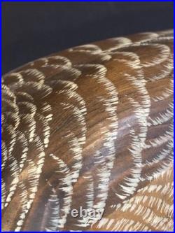 Big Sky Carvers Canada Goose Decoy. Signed S. S. Huntsman. Hand Carved & Painte
