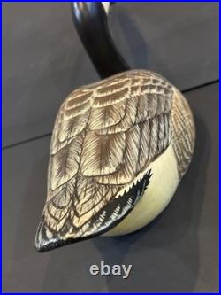Big Sky Carvers Canada Goose Decoy. Signed S. S. Huntsman. Hand Carved & Painte