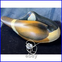 Big Sky Carvers Canada Goose Decoy with Anchor Kissy Durham Signed 16in