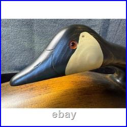 Big Sky Carvers Canada Goose Decoy with Anchor Kissy Durham Signed 16in