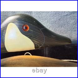 Big Sky Carvers Canada Goose Decoy with Anchor Kissy Durham Signed 16in